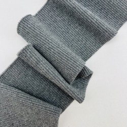 Подвязы трикотажные однотонные серые, 11см