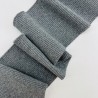 Подвязы трикотажные однотонные серые, 11см