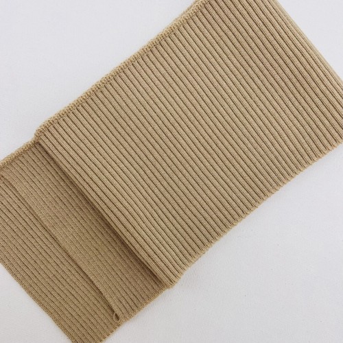 Подвязы трикотажные однотонные бежевые, 11см