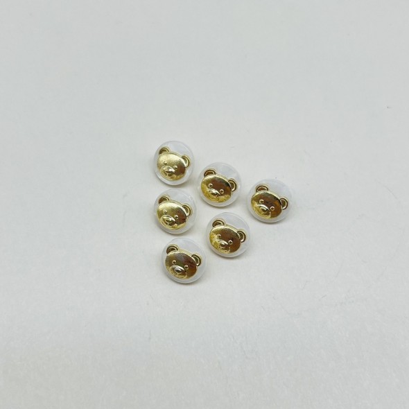 Пуговицы блузочные молочные на ножке, 11 мм