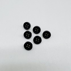 Пуговицы рубашечные черные на ножке ,11,5 мм