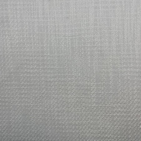 Твид однотонный классический белый   с блестящей нитью в тон