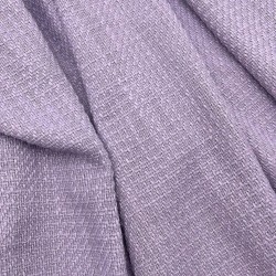 Твид однотонный классический сиреневый с блестящей нитью в тон