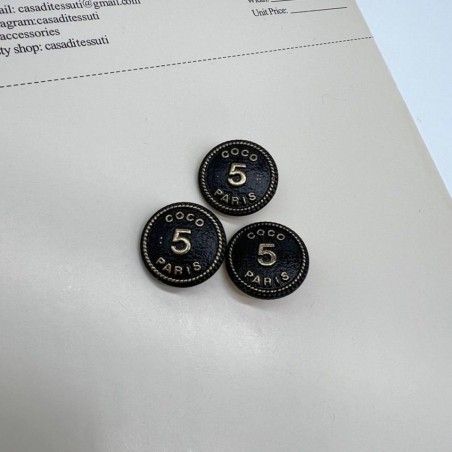 Пуговицы металлические в стиле Шанель