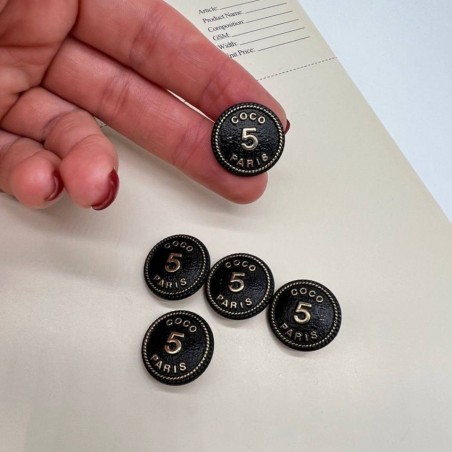 Пуговицы металлические в стиле Шанель