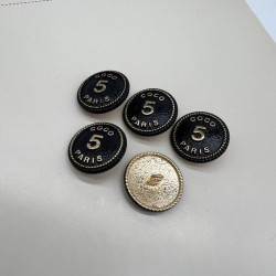 Пуговицы металлические в стиле Шанель