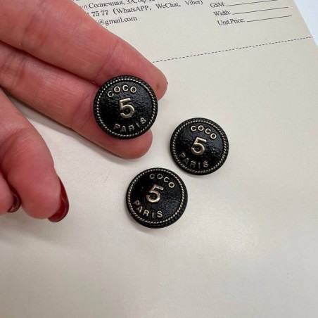 Пуговицы металлические в стиле Шанель