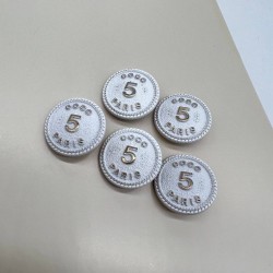 Пуговицы металлические в стиле Шанель