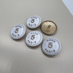 Пуговицы металлические в стиле Шанель