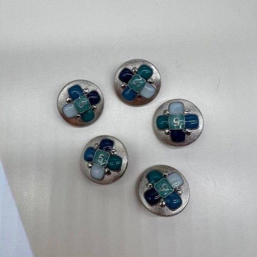 Пуговицы металлические в стиле Шанель