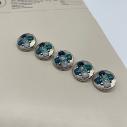 Пуговицы металлические в стиле Шанель