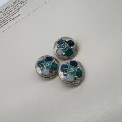 Пуговицы металлические в стиле Шанель