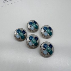 Пуговицы металлические в стиле Шанель