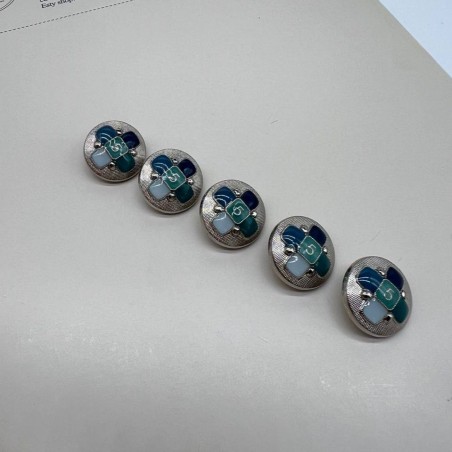 Пуговицы металлические в стиле Шанель