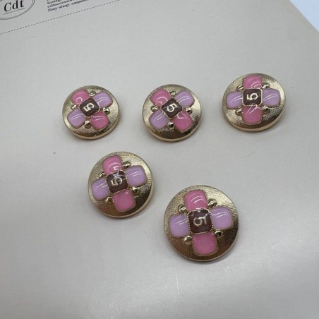 Пуговицы металлические в стиле Шанель