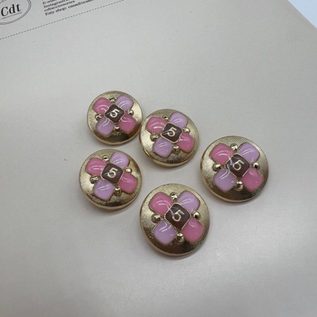 Пуговицы металлические в стиле Шанель