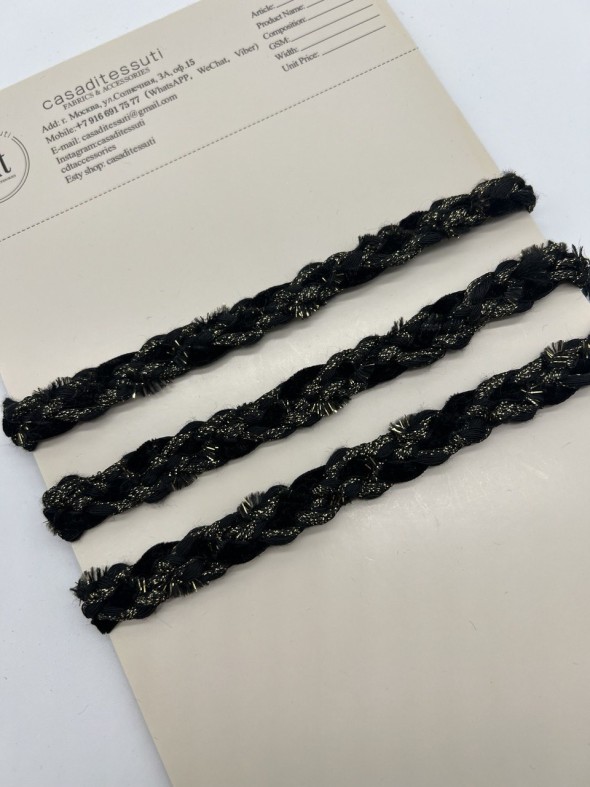 Тесьма плетеная Шанель  1.5 см