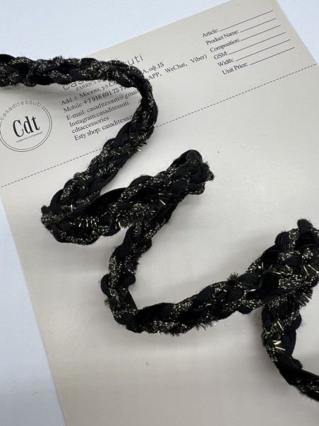 Тесьма плетеная Шанель  1.5 см