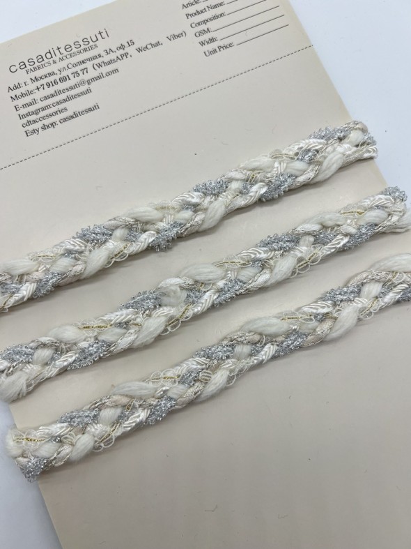 Тесьма плетеная Шанель  1.6 см