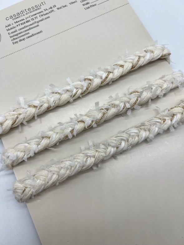 Тесьма плетеная Шанель  1.5 см