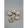 Пуговицы металлические в стиле Шанель, 18мм