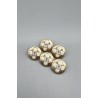 Пуговицы металлические в стиле Шанель, 18мм