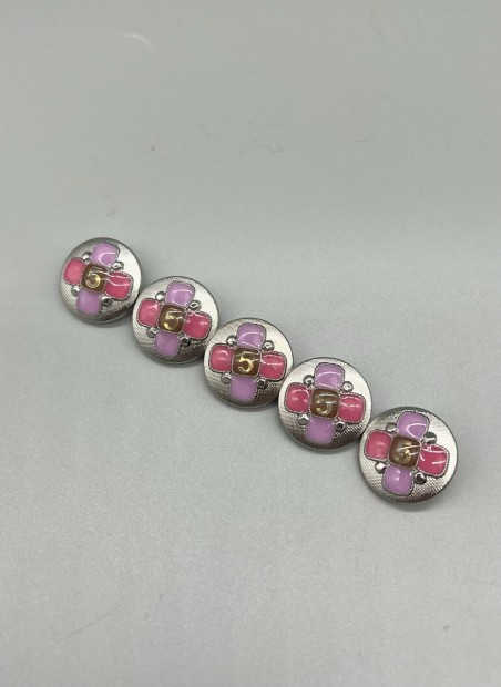 Пуговицы металлические в стиле Шанель, 23мм