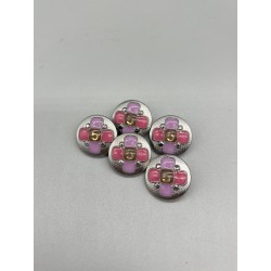 Пуговицы металлические в стиле Шанель, 23мм