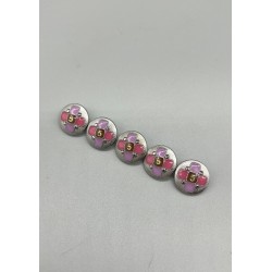 Пуговицы металлические в стиле Шанель, 18мм