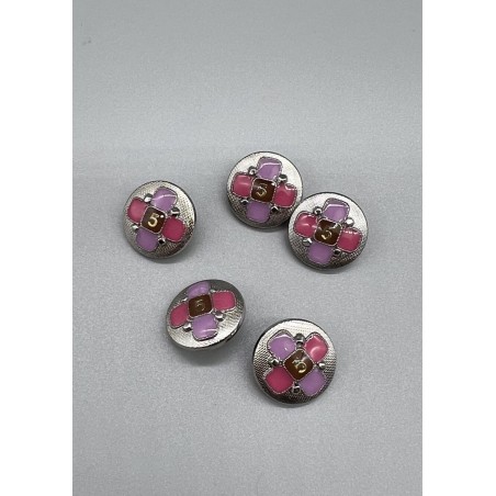 Пуговицы металлические в стиле Шанель, 18мм