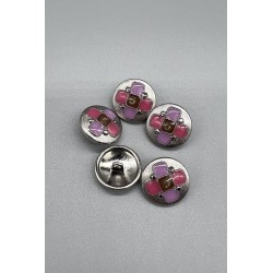 Пуговицы металлические в стиле Шанель, 18мм