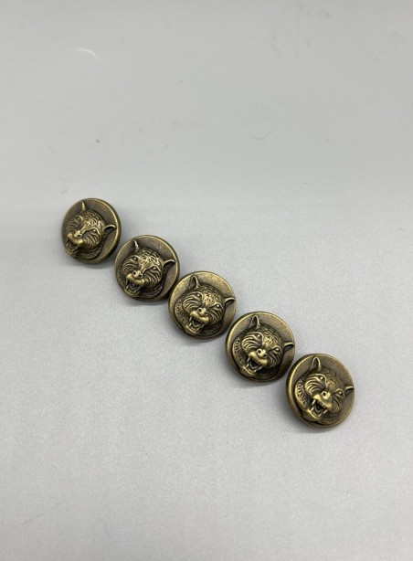 Пуговицы с тиграми, 23 мм