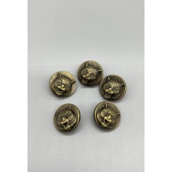 Пуговицы с тиграми, 23 мм