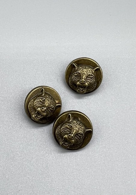 Пуговицы с тиграми, 18 мм