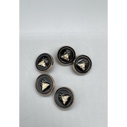 Пуговицы с мухами , 18 мм