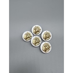 Пуговицы со львами, 25 мм