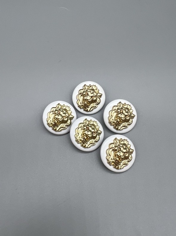 Пуговицы со львами, 25 мм