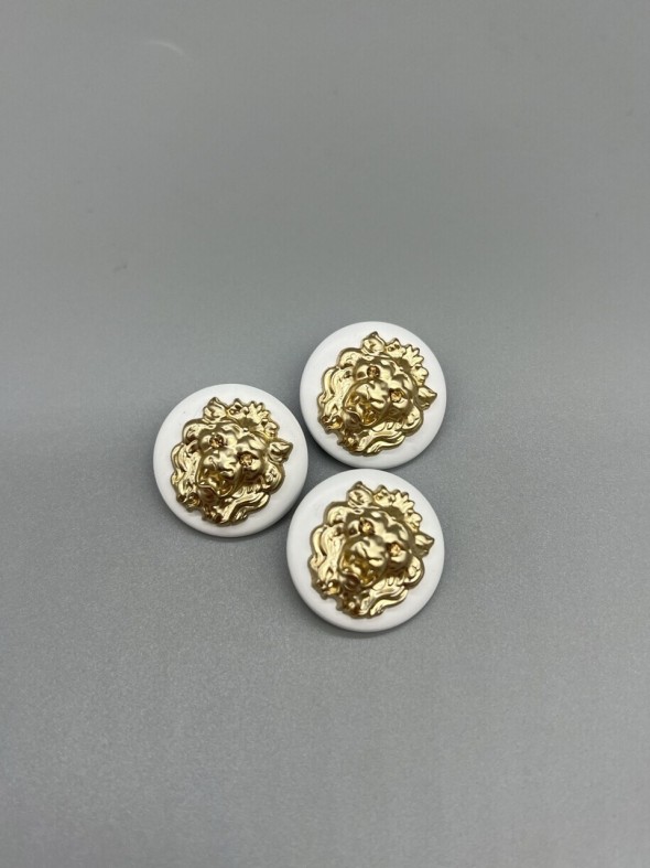 Пуговицы со львами, 25 мм