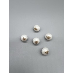 Пуговицы блузочные с пчелами, 11 мм