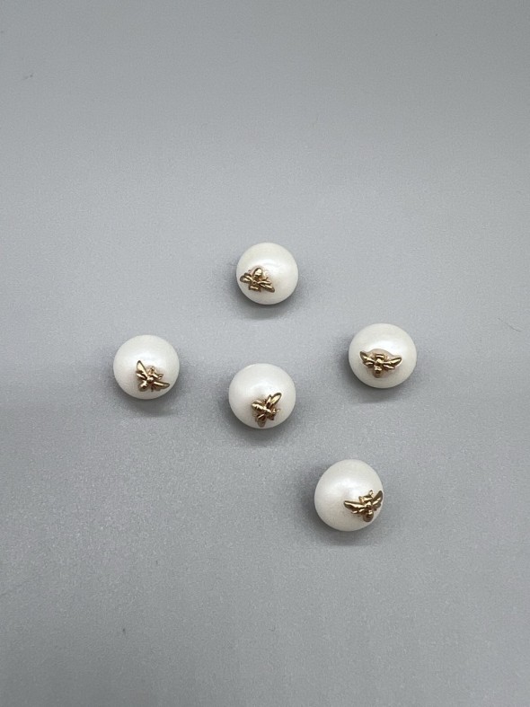 Пуговицы блузочные с пчелами, 11 мм