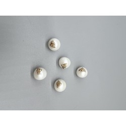 Пуговицы блузочные с пчелами, 11 мм