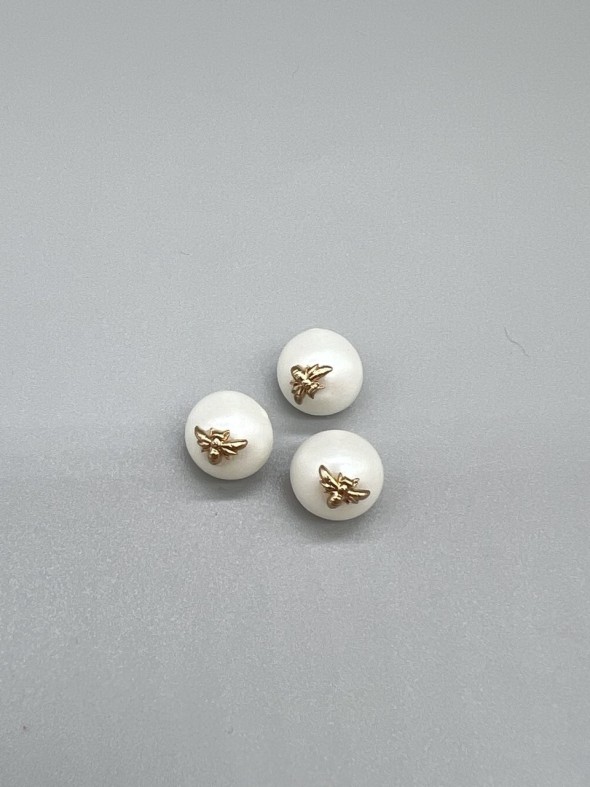 Пуговицы блузочные с пчелами, 11 мм