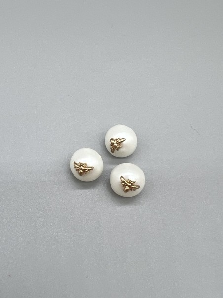 Пуговицы блузочные с пчелами, 11 мм