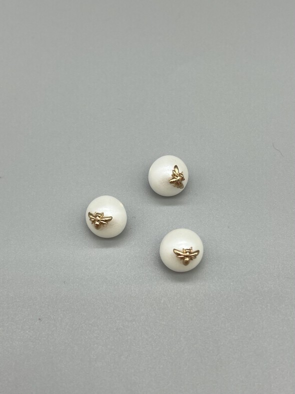 Пуговицы блузочные с пчелами, 11 мм