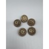 Пуговицы с кольцами, 23 мм
