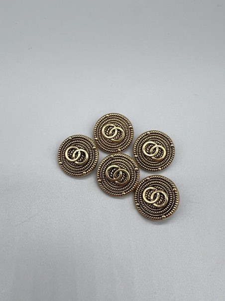 Пуговицы с кольцами, 23 мм