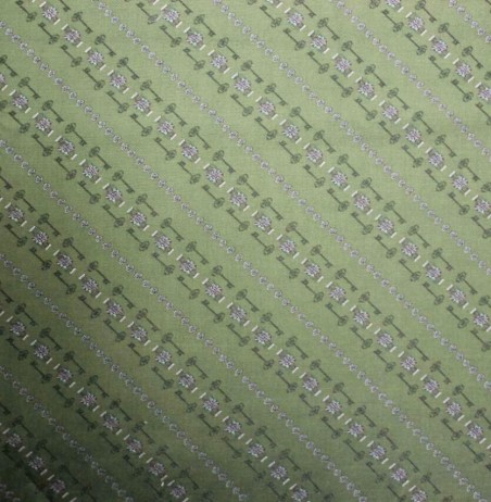 Жаккард хлопковый с диагональным рисунком ключи