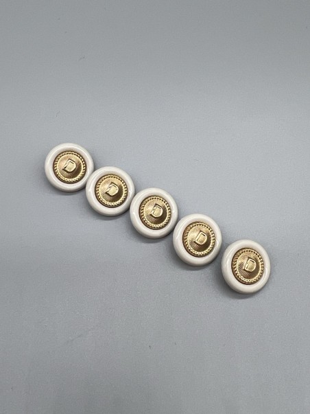 Пуговицы с буквой D, 17 мм