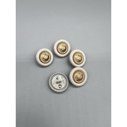 Пуговицы с буквой D, 17 мм