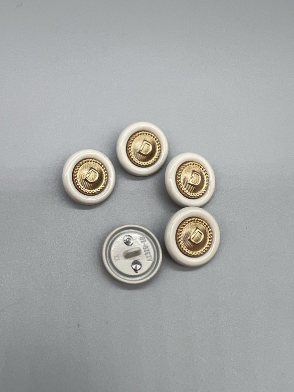Пуговицы с буквой D, 17 мм